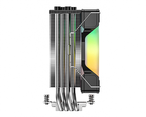 Кулер для процессора ID-COOLING SE-214-XT DF LGA1700/1200/115X/AM4 (16шт/кор, TDP 180W, PWM, 4 тепл.трубки прямого контакта, FAN 120mm, ARGB) RET