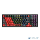 Клавиатура проводная A4Tech Bloody S98 red/black (USB, механическая, for gamer, LED) (SPORTS RED)