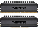 Модуль памяти PATRIOT Viper 4 Gaming DDR4 Общий объём памяти 16Гб Module capacity 8Гб Количество 2 4133 МГц Множитель частоты шины 18 1.4 В черный PVB