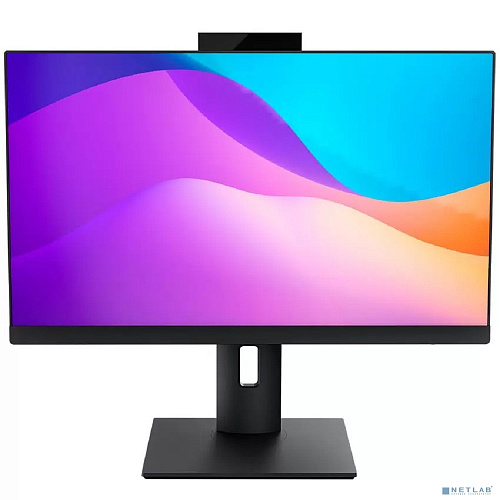 PowerCool P2742BK-300W-WF-LS-2K, Платформа-моноблок без ТМ, 27", Черный, БП 300W, Web, Wi-Fi, Type-C, Stand