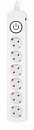 Сетевой фильтр Ippon BK-6-EU-1.8-16-W 1.8м (6 розеток) белый (коробка)