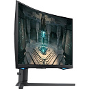 LCD Samsung 27" S27BG650EI Odyssey G6 черный {IPS 2560x1440 165Hz 1ms 350cd 1000:1 HDMI2.0 DisplayPort1.2}[ls27bg650eixci]