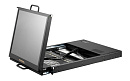Консоль AMK708-19CBRU, монтаж в стойку 19", 1U, 19" TFT LCD, 1280 x1024, USB / PS2, 8 x Combo KVM входов, русифицированная клавиатура, тачпад, 90~26