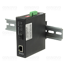 Медиаконвертер OSNOVO OMC-1000-11X/I Промышленный компактный медиаконвертер Gigabit Ethernet. Порты: 1 x GE (10/100/1000Base-T), 1 x GE SFP (100/1000B