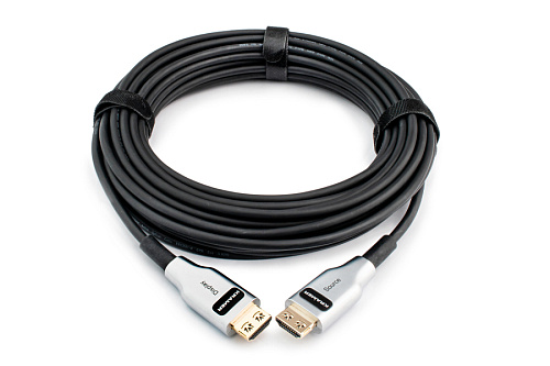Малодымный кабель для передачи сигнала HDMI [97-04260066] Kramer Electronics [CLS-AOCH/UF-66] сверхвысокоскоростной гибридный, поддержка 8K60, HDCP, 2