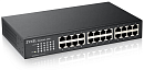 Коммутатор Zyxel GS1100-24E, 24xGE, rack 19", бесшумный (незначительное повреждение коробки)