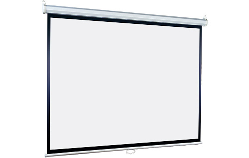 [LEP-100107] Настенный экран Lumien [Eco Picture] 153х153см (рабочая область 147х147 см) Matte White восьмигранный корпус, возможность потолочн./насте