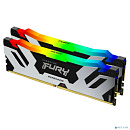 Память оперативная/ Kingston 96GB 6000MT/s DDR5 CL32 DIMM (Kit of 2) FURY Renegade RGB XMP KF560C32RSAK2-96