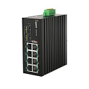 SP3010F-BT, промышленный неуправляемый PoE BT, 8GE+2SFP