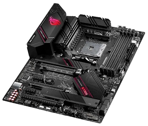 ASUS ROG STRIX B550-E GAMING, Socket AM4, B550, 4*DDR4, HDMI+DP, SLI + CrossFireX, SATA3 + RAID, Audio, 2,5Gb LAN, USB 3.2*6, USB 2.0*9, ATX ; 90MB147