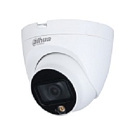 DAHUA DH-HAC-HDW1209TLQP-A-LED-0280B-S2 Уличная турельная HDCVI-видеокамера Full-color Starlight 2Мп, объектив 2.8мм, LED 20м, IP67, корпус: металл, п