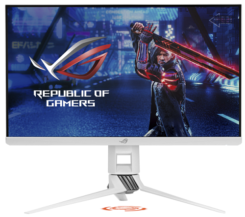 ASUS 27" ROG STRIX XG279Q-W IPS LED, ProGaming, 2560x1440, 1ms, 400cd/m, 178°/178°, 100Mln:1, HDMI*2, DP, USB-Hub, HDR400, 170Hz, G-Sync, MM, Swivel,