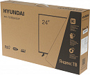Телевизор LED Hyundai 24" H-LED24BS5000 Яндекс.ТВ черный HD 60Hz DVB-T DVB-T2 DVB-C DVB-S DVB-S2 WiFi Smart TV