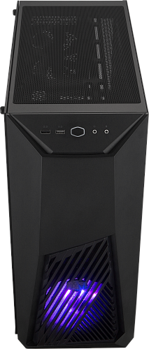 Корпус без блока питания/ Cooler Master MasterBox K501L RGB, 1xUSB3.0, 1xUSB2.0, 1x120 Fan, 1x120 RGB Fan, TG, w/o PSU, Black, ATX