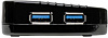 Разветвитель USB 3.0 Tripplite U360-010 10порт. черный