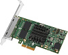 сетевой адаптер intel ethernet server adapter i350-t4 (ver.2) 1gb quad port rj-45 (bulk), 1 year