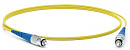 Патч-корд Hyperline FC-S2-9-FC/UR-FC/UR-H-5M-LSZH-YL FC-S2-9-FC/UR-FC/UR-H-5M 1x9/125 OS2 FC-FC 5м LSZH желтый