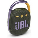 Колонка порт. JBL Clip 4 зеленый 5W 1.0 BT 15м 500mAh (JBLCLIP4GRN)
