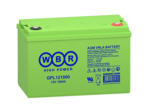 Аккумуляторная батарея WBR GPL 121000