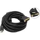 VCOM Кабель HDMI AM/DVI(24+1)M, 10м, CU, 1080P@60Hz, 2F, VCOM <CG484GD-10M>