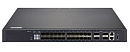 Коммутатор 2/3 уровня с 4 слотами 100GBase-X QSFP, 24 слотами 10GBase-X SFP+, два входа питания 48 В пост.