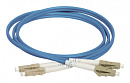 Патч-корд ITK FPC5004-LCU-LCU-C2L-1M 2x50/125 OM4 LC дуплекс-LC дуплекс 1м LSZH синий