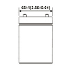 Аккумулятор HRL1234W F2 WBR