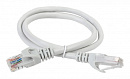 Патч-корд ITK PC01-C6UL-05M UTP вилка RJ-45-вилка RJ-45 кат.6 0.5м серый LSZH (уп.:1шт)