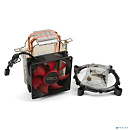 CBR-CC-295 Кулер для процессора, Al+Cu, 2 heat pipes, Socket 775/1155/1156/1150/1151/1200/1700/940/AM2/АМ2+/АМ3/AM3+/FM1/FM2/AM4/AM5, TDP 95W, 90mm Fa
