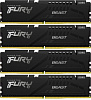 Память DDR5 4x16GB 5200MHz Kingston KF552C40BBK4-64 Fury Beast Black RTL Gaming PC5-41600 CL40 DIMM 288-pin 1.25В kit single rank с радиатором Ret