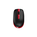 Мышь беспроводная NX-7007 красно-черная (black, G5 Hanger), 2.4GHz wireless, BlueEye 1200 dpi, 1xAA