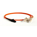 Hyperline FC-D2-50-LC/PR-MTRJM/PR-H-3M-LSZH-OR Патч-корд волоконно-оптический (шнур) MM 50/125, MTRJ(папа)-LC, 2.0 мм, duplex, LSZH, 3 м
