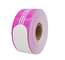 Браслеты (рулон) для термопечати Ninestar (G&G) wristband, 35 mm/260 mm, core 24 mm, 100 per roll, clips included - PINK
