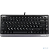 Клавиатура A4Tech Fstyler FK11 черный/серый USB slim