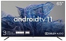Телевизор LED Kivi 65" 65U750NB черный 4K Ultra HD 60Hz DVB-T2 DVB-C USB WiFi Smart TV