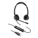 VT6300-D Pro USB, Дуо, HD звук, микрофон с ENC, мягкое оголовье
