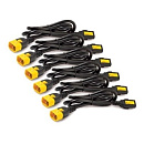APC AP8706S-WW Power Cord Kit (6 ea), Locking, C13 to C14, 1.8m