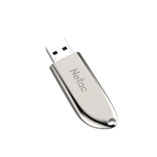Netac U352 64GB USB2.0 Flash Drive, aluminum alloy housing