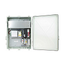 Уличный коммутатор OSNOVO SW-80402-WLU(port 90W) Уличный управляемый (L2+) PoE коммутатор на 6 портов с термостабилизацией и резервным питанием (АКБ -