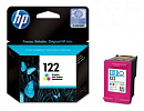 Картридж струйный HP 122 CH562HE/CH562HK многоцветный (100стр.) для HP DJ 1050A/2050A/3000