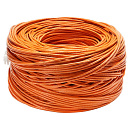 Cabeus FTP-4P-Cat.5e-SOLID-LSZH Кабель витая пара экранированная FTP (F/UTP), категория 5e, 4 пары (24 AWG), одножильный, экран - фольга, LSZH, нг(А)-