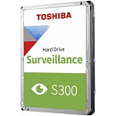 Жесткий диск TOSHIBA HDD 1Tb S300 Surveillance 5400rpm 64Mb SATA3 3,5" HDWV110UZSVA"