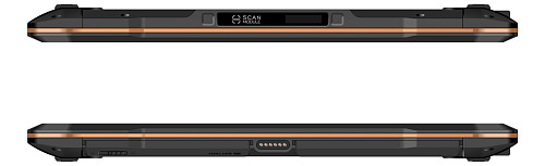 Защищенный планшет/ 10" Tablet 2.2Ghz 4GB/64GB, 2D CMOS Mega Pixel imager with Laser Aimer (CM6x), BT, WiFi, 5G, GPS, NFC and Camera. Incl USB