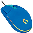 Мышь Logitech G203 LIGHTSYNC Corded Gaming Mouse <USB, Blue, Retail> 910-005798