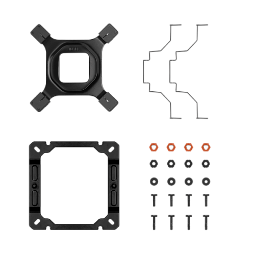 Кулер для процессора DEEPCOOL AK400 DIGITAL LGA1700/1200/115X/AM5/AM4 (18шт/кор, TDP 220W, PWM, Fan 120mm, 4 тепл. трубки, черный) RET