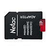 micro securedigital 32gb netac microsd card p500 extreme pro, retail version w/sd adapter [nt02p500pro-032g-r]