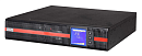 Источник бесперебойного питания Powercom MACAN SE, On-Line, 1000VA/1000W, Rack/Tower, 8*IEC320-C13, LCD, Serial+USB, SmartSlot, подкл. доп. Батарей (1