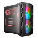 Корпус без БП Cooler Master MasterCase H500 Mesh Iron Grey, USB3.0x2, USB2.0x2, 2x200 ARGBFan, 1x120Fan, ATX, w/o PSU