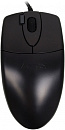 Мышь A4Tech OP-620DS черный оптическая (1200dpi) silent USB (4but)