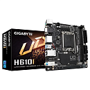 Материнская плата GIGABYTE H610I, LGA1700, H610, 2*DDR5, 4*SATA, 1*M.2, 2*USB 3.2, 4*USB 2.0, 1*PCIx16, 2*DP+D-Sub+HDMI, mITX